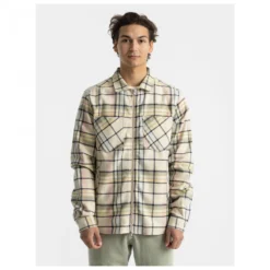 Revolution Checked Overshirt Zip - Chemise 12 Revolution Checked Overshirt Zip - Chemise -Habi Lux Soldes Boutique revolution checked overshirt zip chemise detail 2