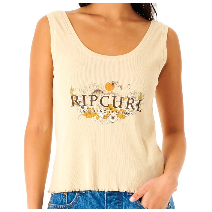 Rip Curl Women's Oceans Together Ribbed Tank - Débardeur 6 Rip Curl Women's Oceans Together Ribbed Tank - Débardeur – Image 4