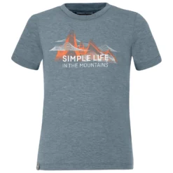 SALEWA Kid's Simple Life Dri-Rel S/S Tee - T-shirt -Habi Lux Soldes Boutique salewa kids simple life dri rel s s tee t shirt