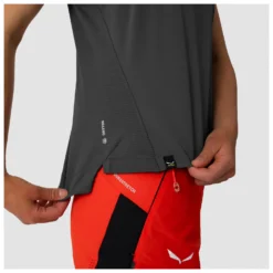 SALEWA Women's Pedroc Dry Hybrid Tank Top - Débardeur -Habi Lux Soldes Boutique salewa womens pedroc dry hybrid tank top debardeur detail 6