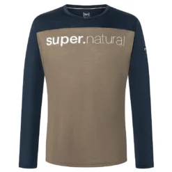 Super.natural Contrast L/S - Haut Manches Longues En Mérinos -Habi Lux Soldes Boutique supernatural contrast l s haut manches longues en merinos 1