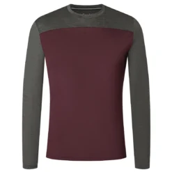 Super.natural Contrast L/S - Haut Manches Longues En Mérinos -Habi Lux Soldes Boutique supernatural contrast l s haut manches longues en merinos 3