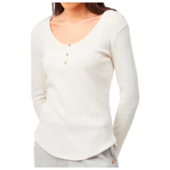 Tentree Women's Treewaffle Henley Longsleeve - Haut à Manches Longues
