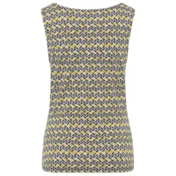 Women's Gathered Neck Jersey-Top 12 Women's Gathered Neck Jersey-Top -Habi Lux Soldes Boutique tranquillo womens gathered neck jersey top detail 2