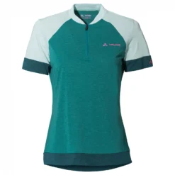 VAUDE Women's Altissimo Q-Zip Shirt - Maillot De Cyclisme -Habi Lux Soldes Boutique vaude womens altissimo q zip shirt maillot de cyclisme 3