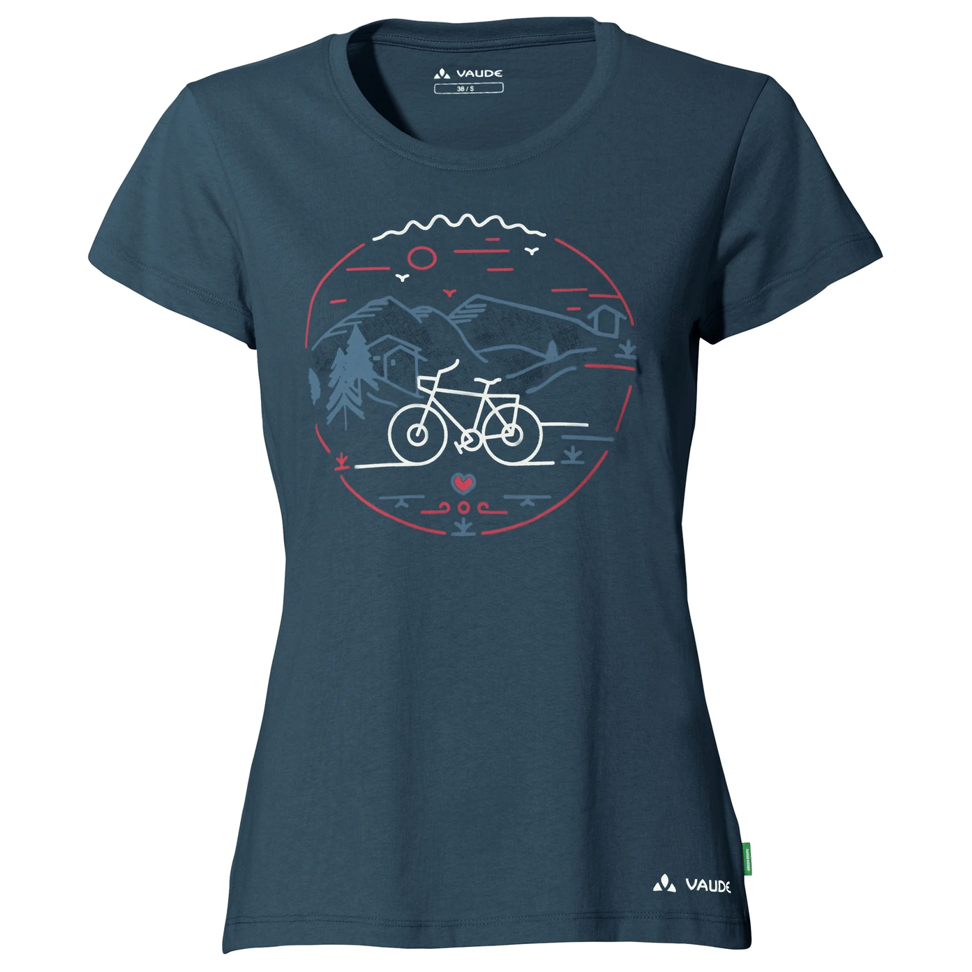 VAUDE Women's Cyclist V - T-shirt 2 VAUDE Women's Cyclist V - T-shirt