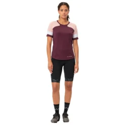 VAUDE Women's Kuro Shirt - Maillot De Cyclisme -Habi Lux Soldes Boutique vaude womens kuro shirt maillot de cyclisme detail 5
