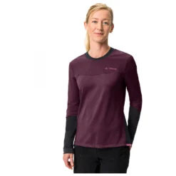 VAUDE Women's Moab L/S Pro Shirt - Maillot De Cyclisme -Habi Lux Soldes Boutique vaude womens moab l s pro shirt maillot de cyclisme detail 3